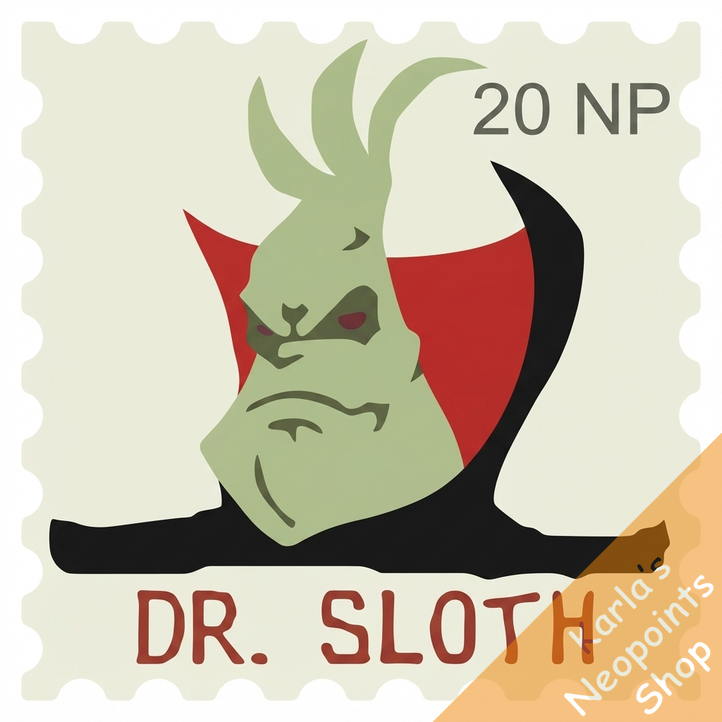 Dr. Sloth Stamp