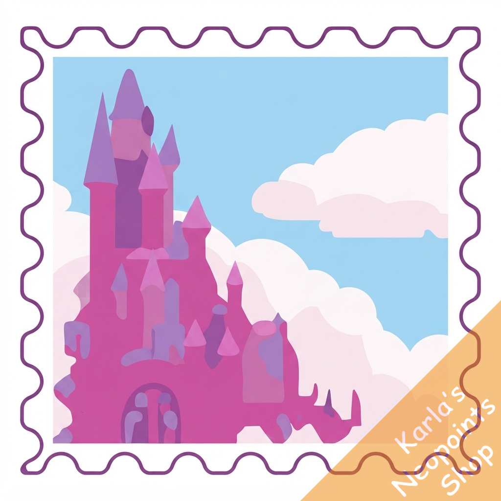 Faerie City Stamp