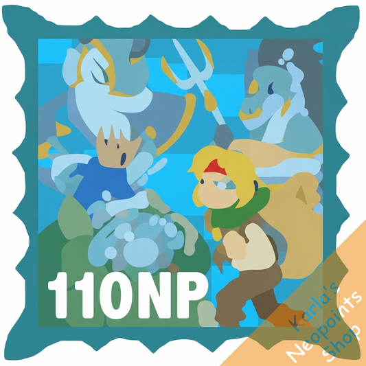 Garin To The Rescue Stamp