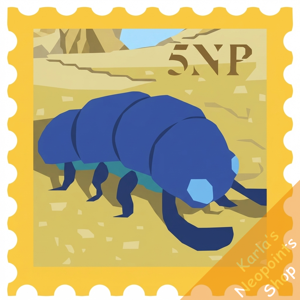 Grackle Bug Stamp