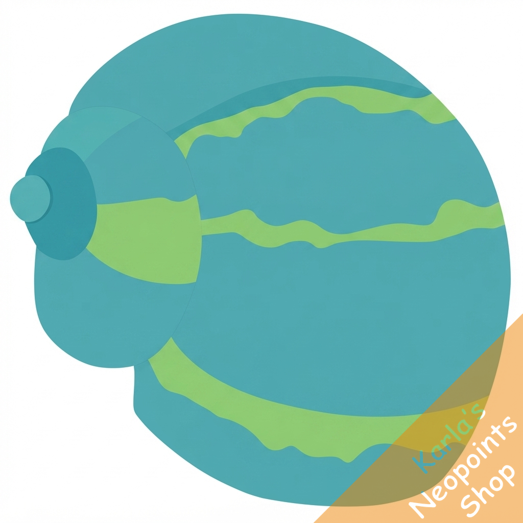 Green Smooth Shell