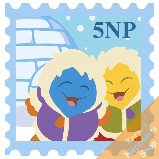 Igloo Garage Sale Stamp