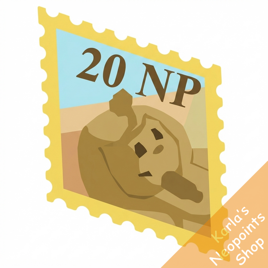 Lost Desert Sphinx Stamp