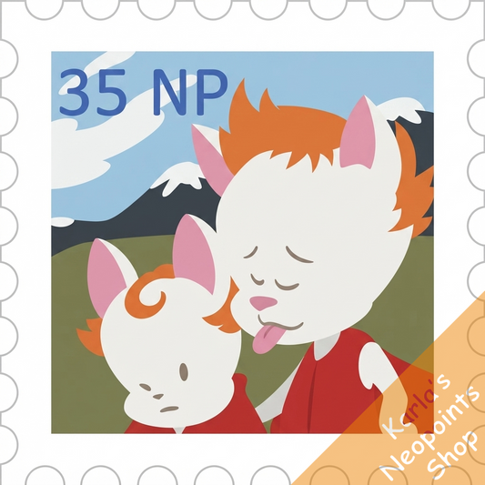 Mokti and Rikti Stamp