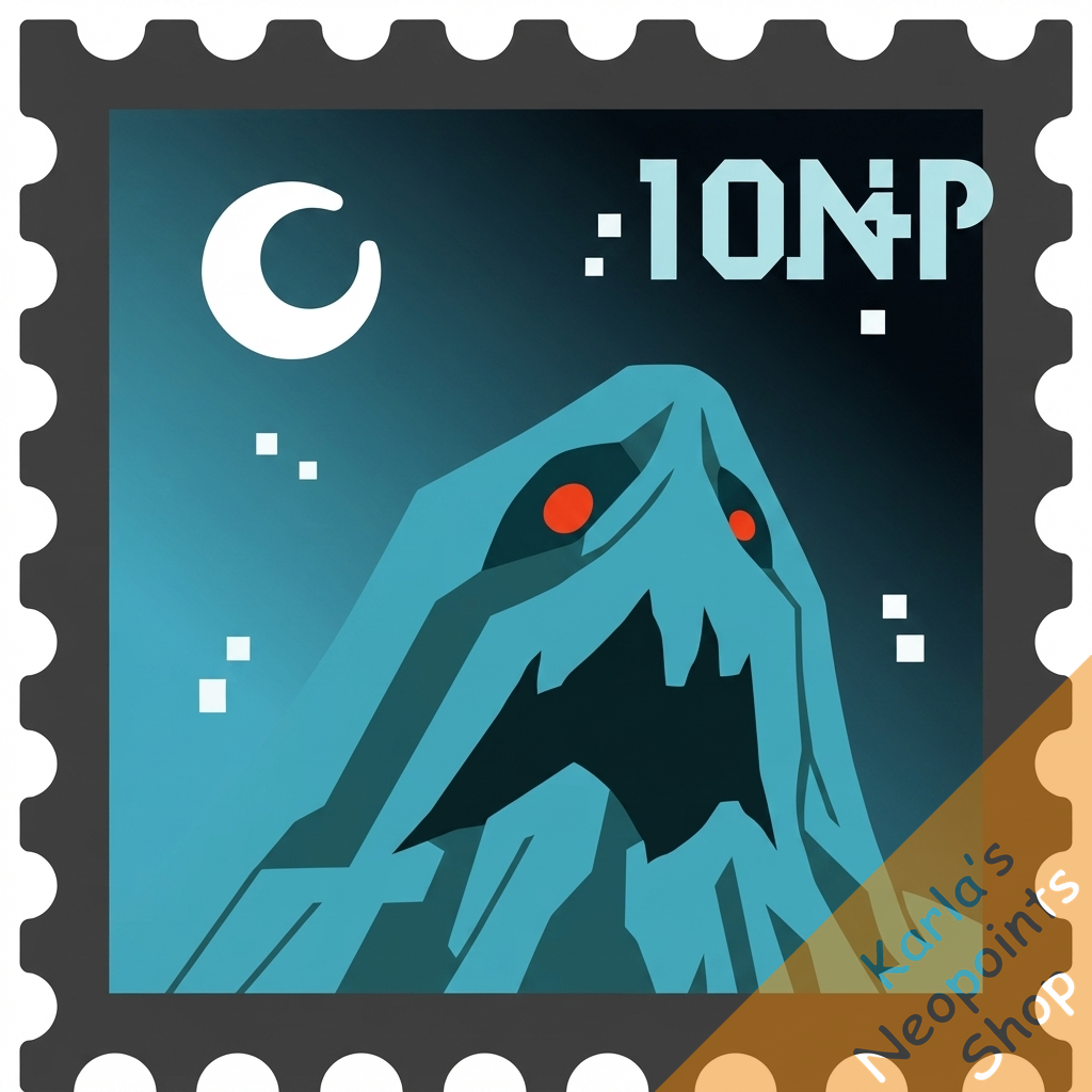 Moonlit Esophagor Stamp