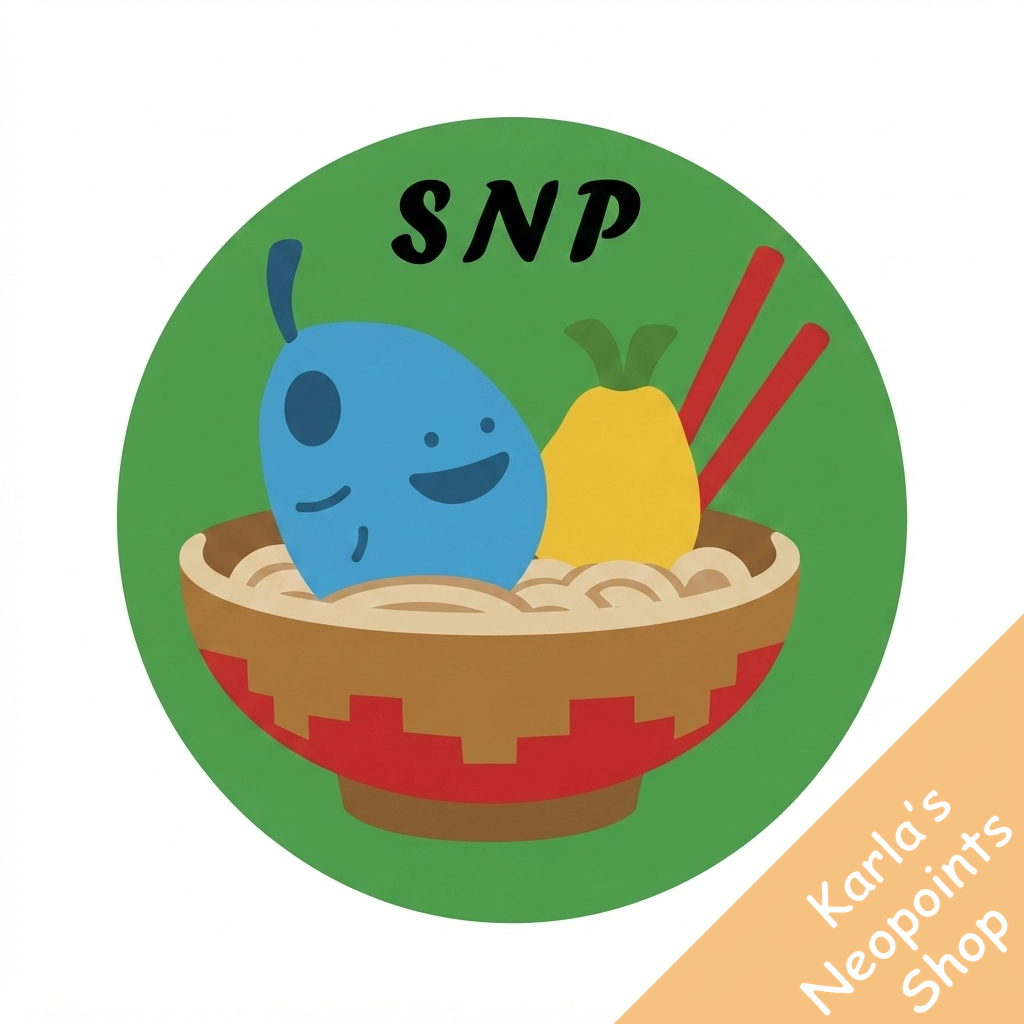 Negg Noodles Stamp