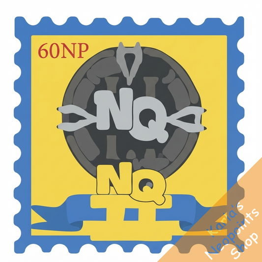 NeoQuest II Logo Stamp