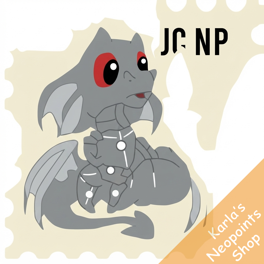 Nostalgic Grey Draik Stamp