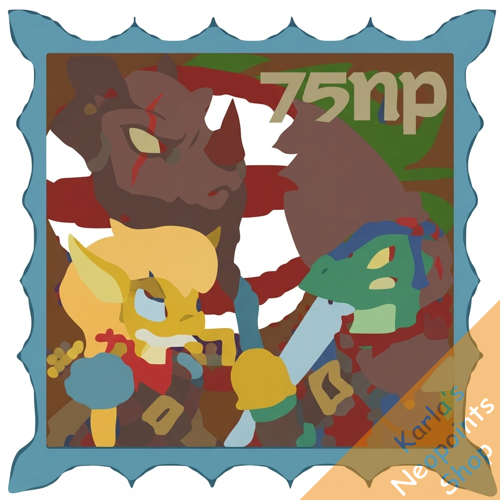 Pirate Troops Stamp