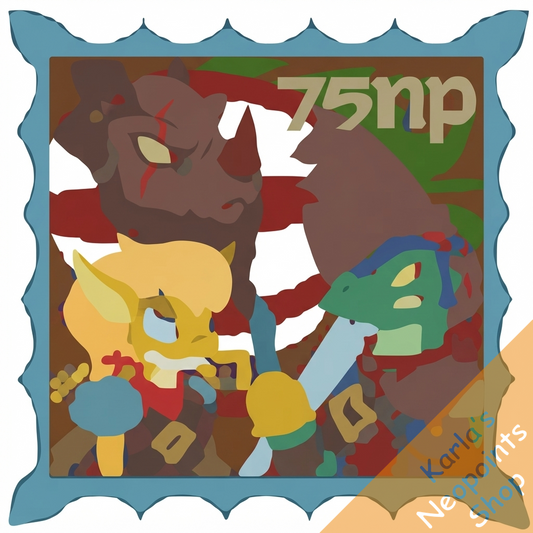 Pirate Troops Stamp