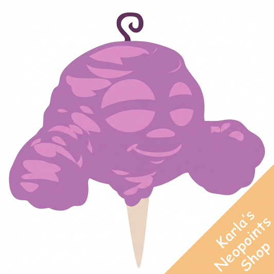 Purple Kiko Cotton Candy