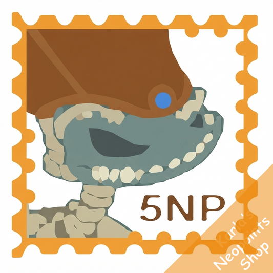 Qasalan Mummy Stamp
