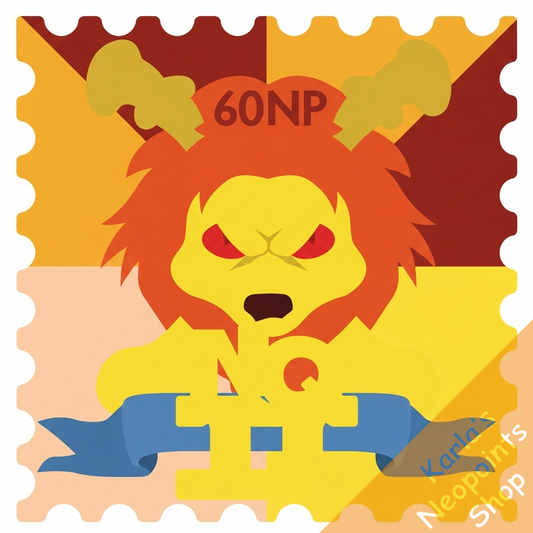Rampaging Grundonoil Stamp