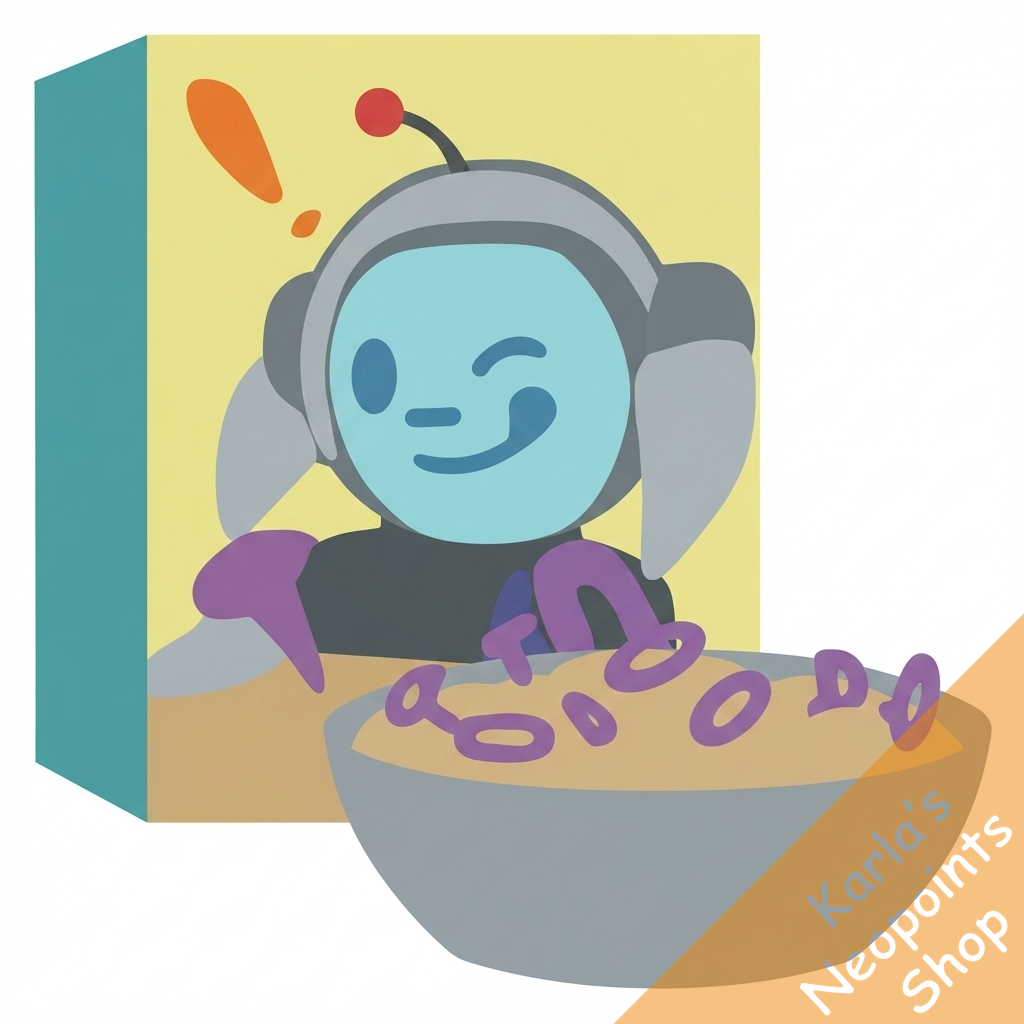 Robot Kacheek Loop Cereal