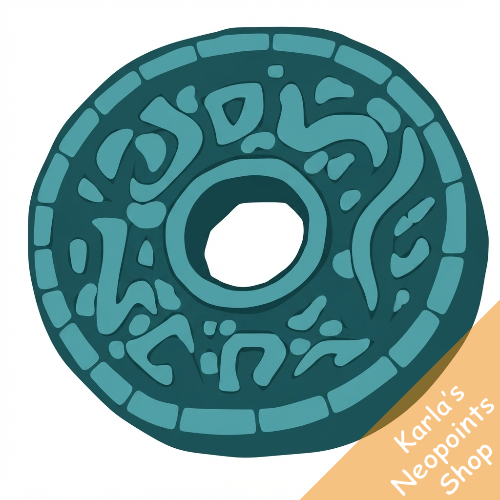 Round Maractite Coin