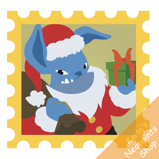 Santa Skarl Stamp