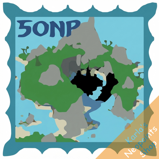 Scurvy Island Stamp