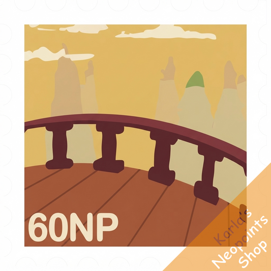 Shenkuu Bridge Stamp