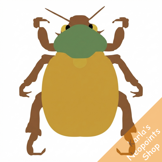 Shiny Cocoa Collectable Scarab