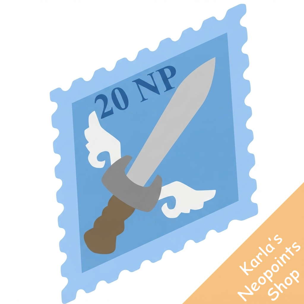Sword of the Air Faerie Stamp