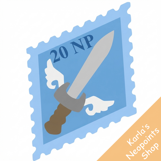 Sword of the Air Faerie Stamp