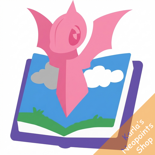 The Pink Shoyru Pop-Up Book