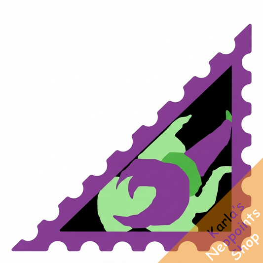 Wand Of The Dark Faerie Stamp