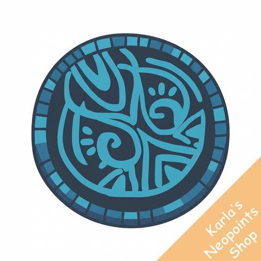 Worn Maractite Coin
