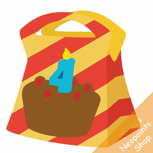 Orange Birthday Goodie Bag