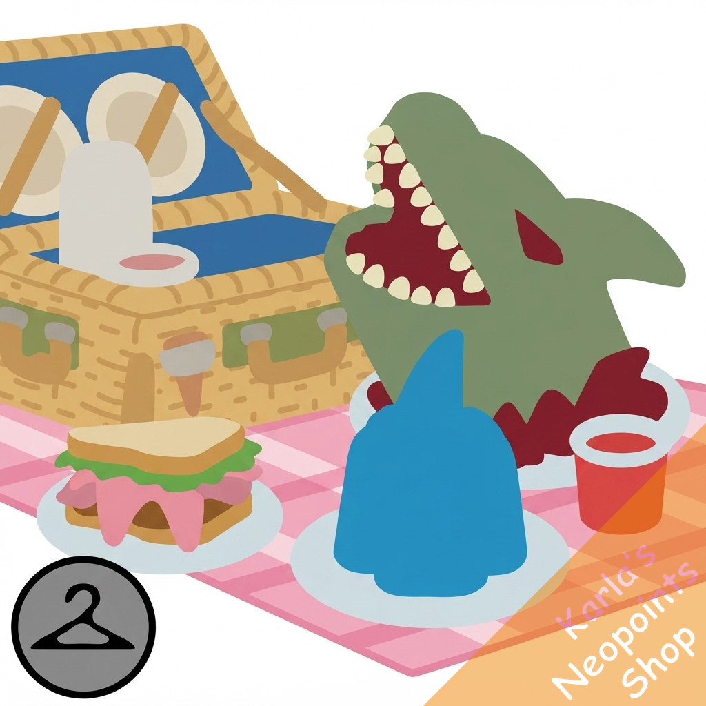 Jetsam Picnic Food Trinket