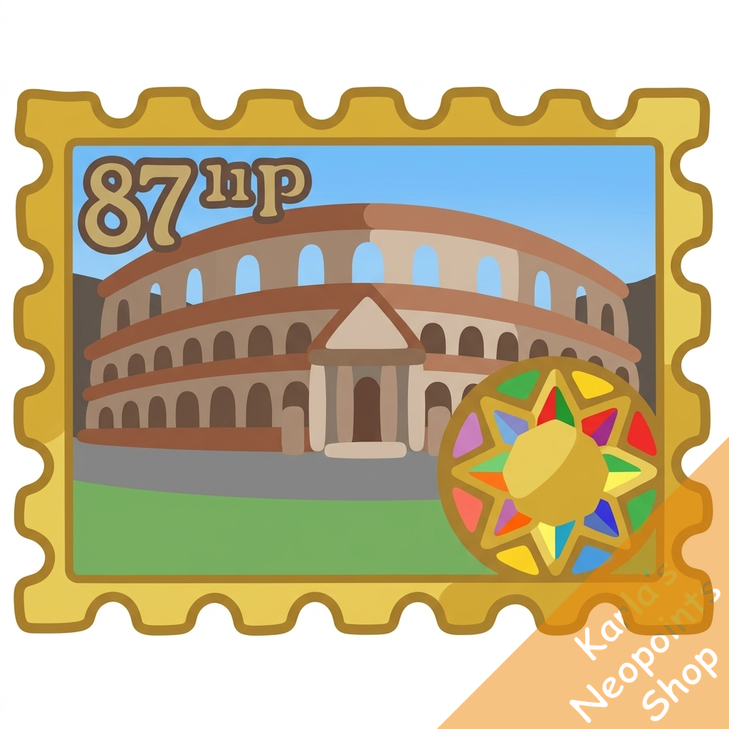 Altador Colosseum Stamp