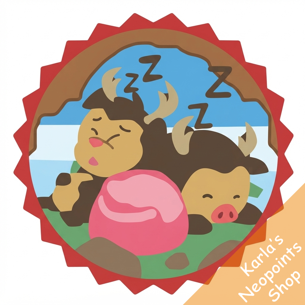 Plump Petpets Stamp