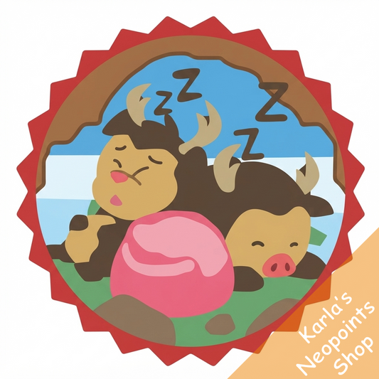 Plump Petpets Stamp