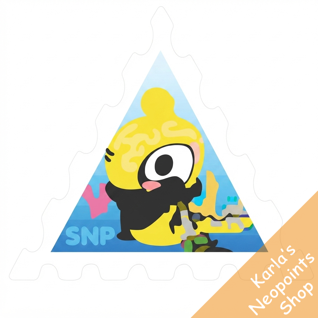 Triangular Flotsam Stamp