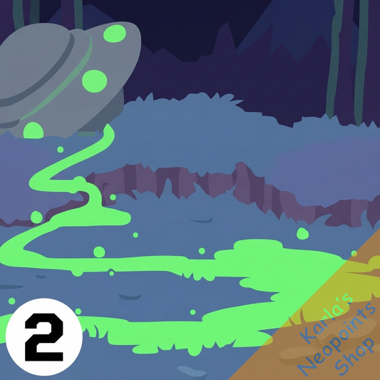 Spooky UFO Background