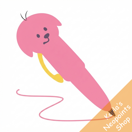 Pink Kacheek Pen