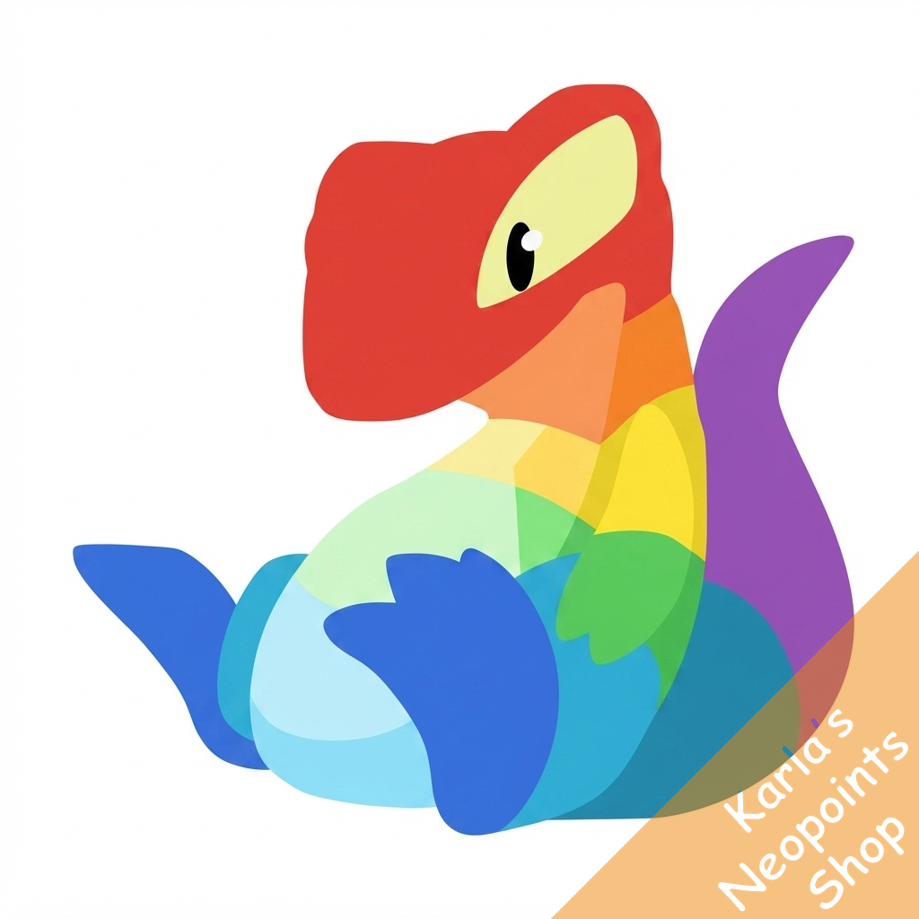 Rainbow Techo Plushie