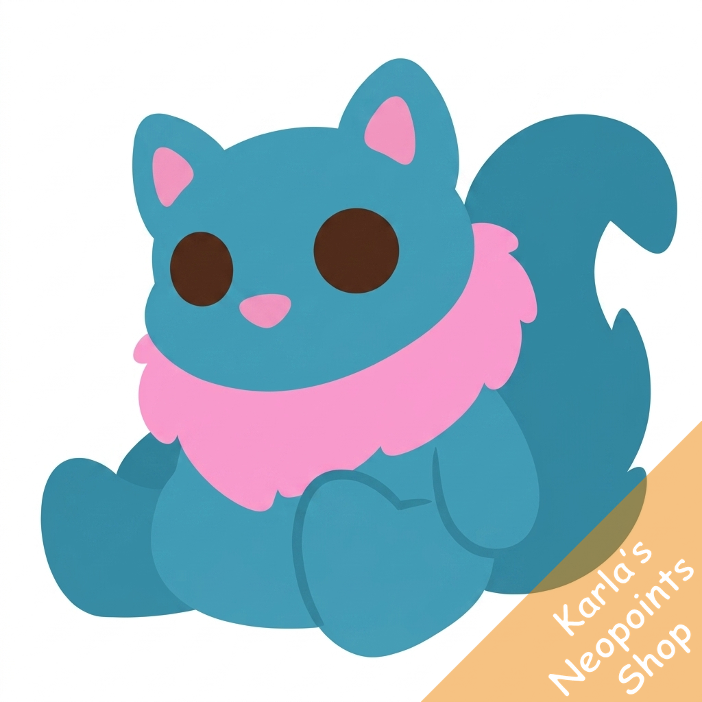 Magical Blue Wocky Plushie