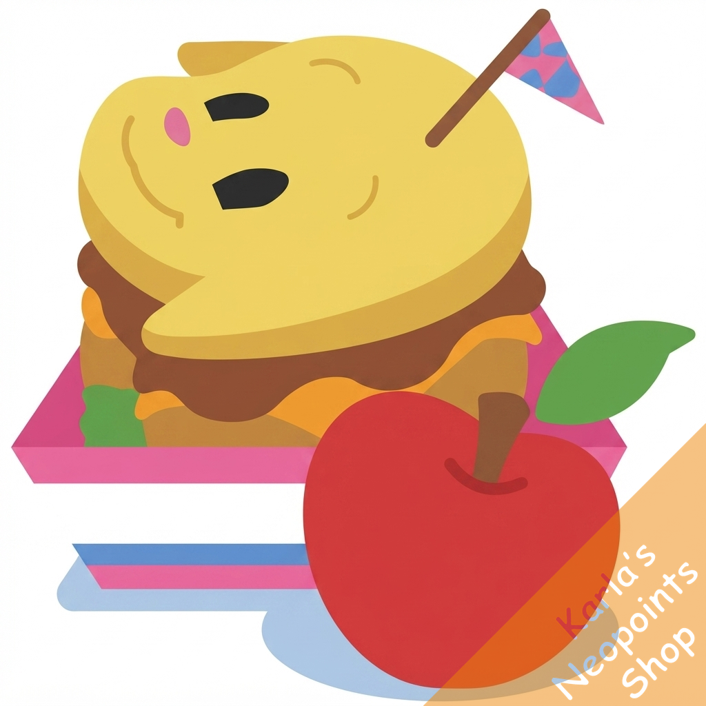 Kacheek School Lunch