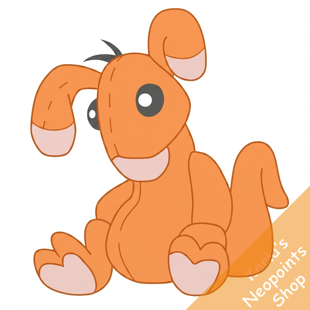 Orange Blumaroo Plushie