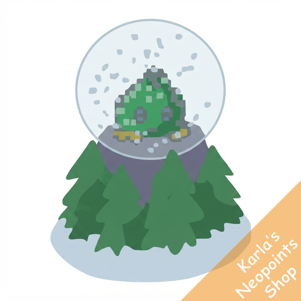 Winter JubJub Snowglobe