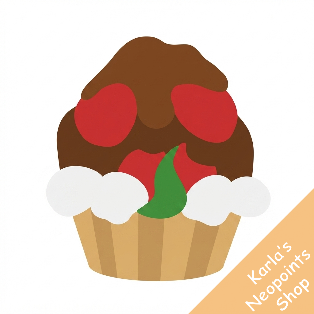 Strawberry JubJub Cupcake