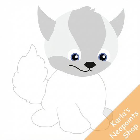 White Doglefox