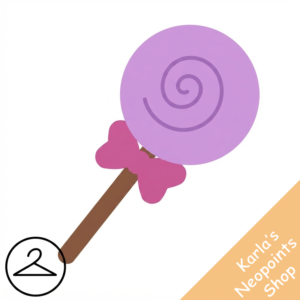 Adorably Pink Lollypop