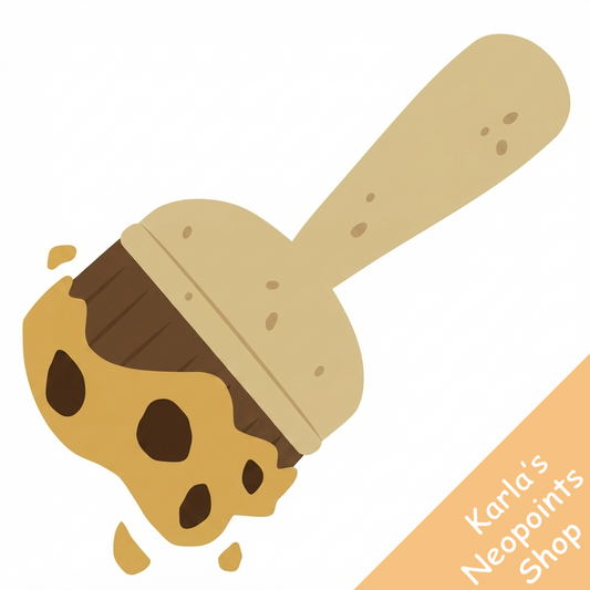 Biscuit Paint Brush