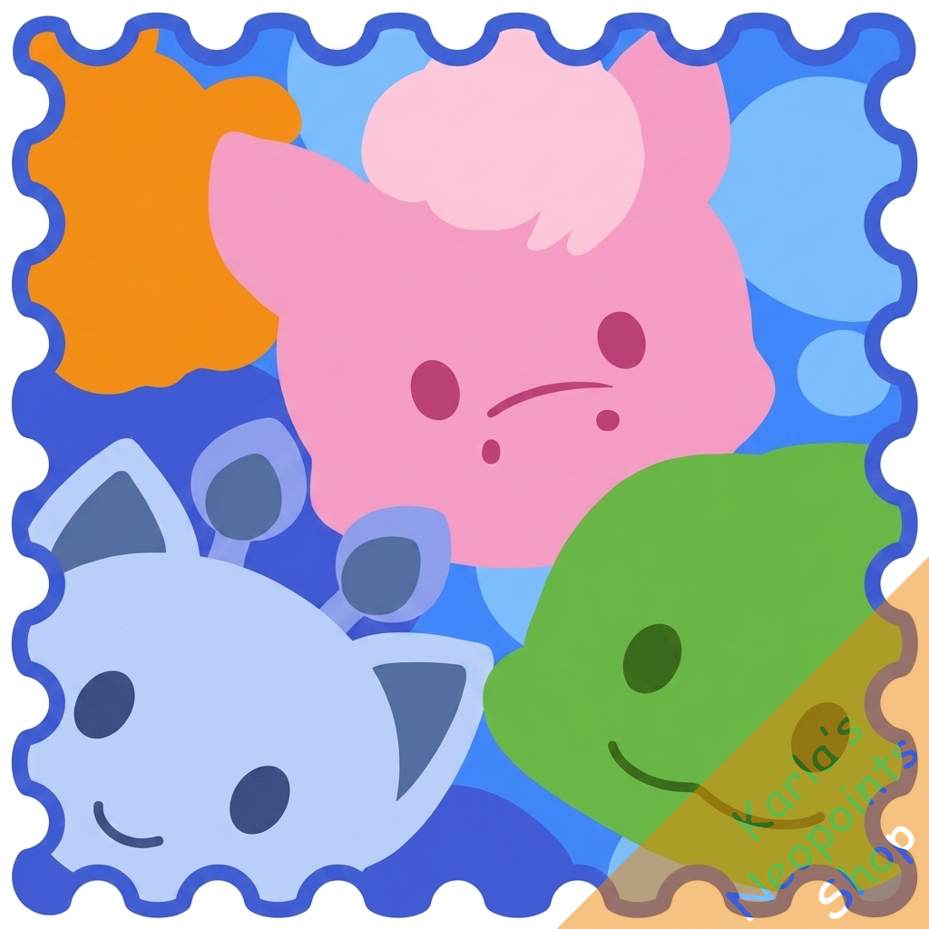 Faerie Fragments Baby Tiles Stamp
