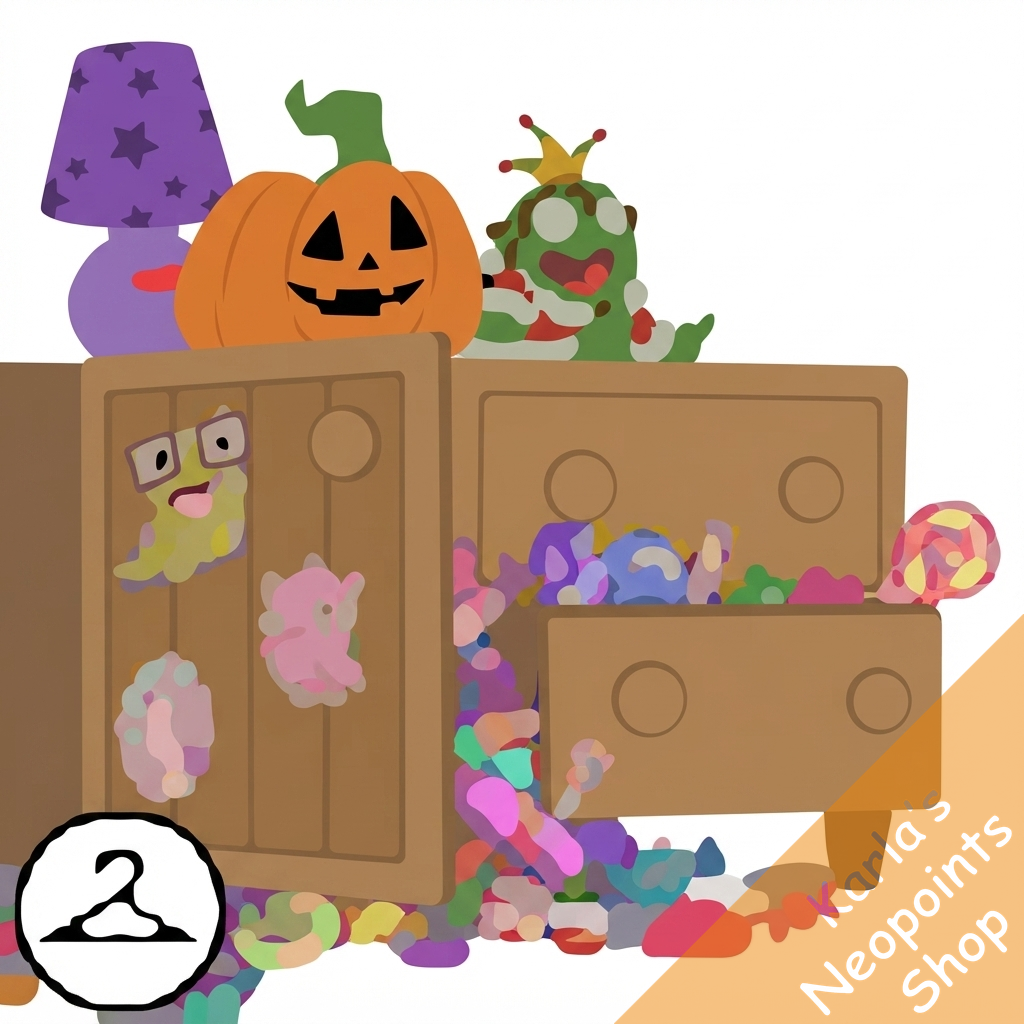 Secret Candy Stash Background Item