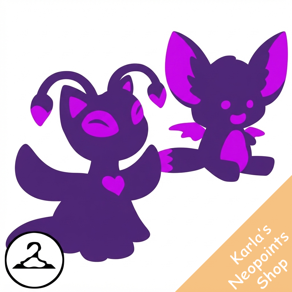 Void Faellie Plushie and Void Aisha Handhelds