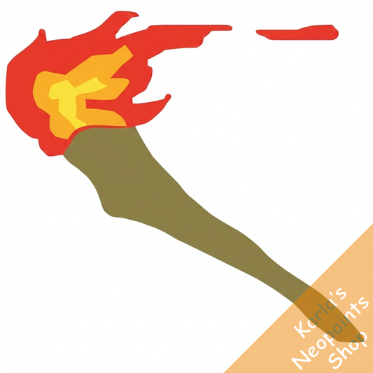 Flaming Torch