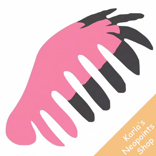 Pink Lenny Comb